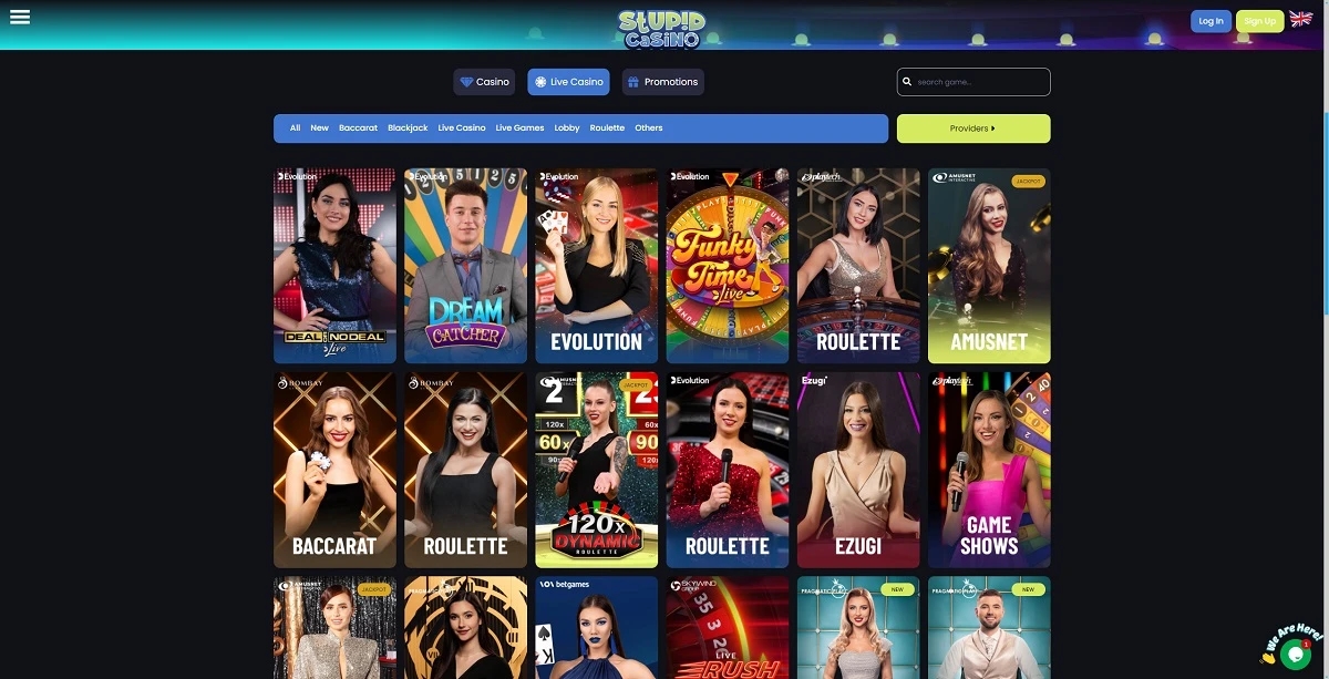 Stupid Casino: Inicia Sesión y Vuelve a Jugar